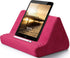 Soft Tablet Stand Pillow with Pocket,Tablet Cushion Stand,Adjustable 3 Viewing Angle,Lazy Holder Stand for Bed Sofa,Compatible with iPads Tablets ...
