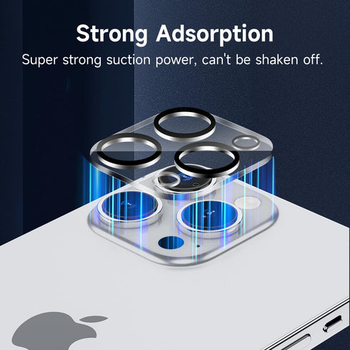 [6 in 1 for iPhone 15 Pro Max Screen Protector, 2 Pack iPhone 15 Pro Max Back Screen Protector with 2 Pack Camera Lens Protector and Front Screen ...