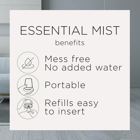 Air Wick Essential Mist Refill, 1 ct, Rejuvenate, Essential Oils Diffuser, Air Freshener, Aroma...