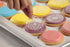 Four SugarVeil Mat Toppers with White SugarVeil Icing...
