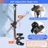 Magic Arm Camera Mount 11inches with Super Clamp,Articulating Arm Load Capacity 6lbs,Camera Mounts & Clamps with 1/4" and 3/8" Threads for LCD Mon...