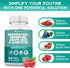 NEW Resveratrol 6000mg Berberine 3000mg Grape Seed 3000mg Quercetin 4000mg,Polyphenol Supplement for Women and Men with Red Wine Pomegranate Noni ...