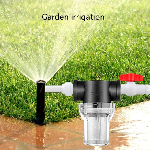 Sediment Filter 3/4 Female Thread Inline Filter Strainer for Garden Hose Pressure Washer RV with 100Mesh Screen Water Pump Strainer Filter...