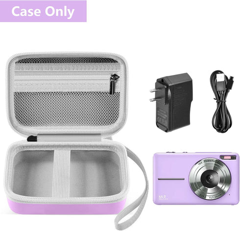 Leayjeen Digital Camera Case Compatible with Lecran/CAMKORY/IWEUKJLO/VAHOIALD/uikicon/jckduhan/akjjhfue FHD 1080P 44MP Point Digital Camera,Compac...