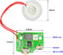 2 Pack Atomization Disc mist maker Ultrasonic Atomization Module Ultrasonic fogger DIY Humidifier with PCB 5V...