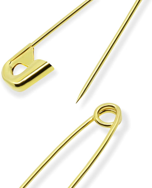 Dritz 1466 Safety Pins, Brass, Size 3 (20-Count)...
