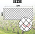 Bird Netting for Garden 10x10Ft,3/8" Mesh Garden Netting,Heavy Duty Deer Netting,Protect Vegetable Plants and Fruit Trees,Garden Mesh Fence for Bl...