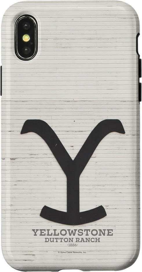 Yellowstone - Dutton Ranch White Barn Case for iPhone X/XS...