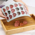 Heart Shaped Ice Cube Trays with Lid, Chocolate Mold, Easy Release Ice Trays, 21-Cavity Silicone Heart Molds for Ice Cubes, Gelatine, Baking and C...
