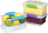 Sistema Food Storage, Polypropylene Assorted, 1L x 3...