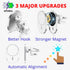 Aporia - Compatible for MagSafe Car Charger Apple iPhone +12 Pro Max Plus Mini | Phone Mount Charger for Magnetic Wireless Fast Qi Charging (White...