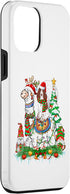 iPhone 14 Plus Santa English Springer Spaniel Riding Reindeer Llama Xmas Case...