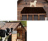 Dog Shape Wooden Blank Wood with Twines Art Unfinished Ornaments for Doghouse Decoration Christmas Wedding Birthday Party Christmas Thanksgiving D...