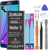 Galaxy Note 5 Battery Upgraded ZURUN 4000mAh Li-Polymer Battery EB-BN920ABE Replacement for Samsung Galaxy Note 5 N920 N920V N920A N920T N920P wit...