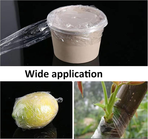 1.2inch Grafting Tape for Floral Fruit Trees Stretchable Garden Grafting Tape Plants Repair Tapes Poly Budding Tape Seedling Graft (White+Green)...