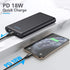 Portable Charger Power Bank 26800mAh, QC3.0 USB C PD Fast Phone Charging with Newest Intelligent Controlling IC, 3 Out & 2 Input External Cell Pho...