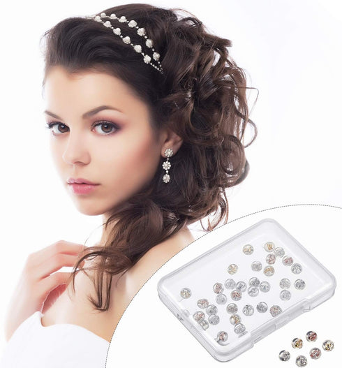 Hicarer 40Pcs 18k White Gold Silicone Earring Backs Replacements Locking Secure Earring Backs for Studs with 1 Storage Box Soft Silver Earring Sto...