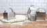 RSVP International Endurance Biscuit Cutters, Rippled Square Set of 4, Stainless...
