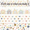 65 Feet Boho Style Bulletin Board Border Bulletin Board Borders for Teachers Summer Classroom Decor Home School...
