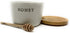 Stoneware Honey Pot with Acacia Wood Dipper and Lid by Hearth and Hand with Magnolia (Standard version)...