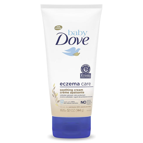 Baby Dove Soothing-Cream To Soothe Delicate Baby Skin Eczema Care No Artificial Perfume or Color, Paraben Free, Phthalate Free 5.1 oz...