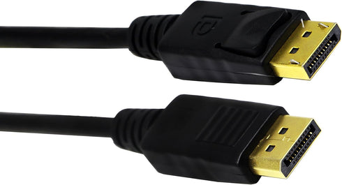 (30 CM/12inch) DP to DP Cable, CGTime Gold Plated 90 Degree Up Displayport Male to Displayport Male Audio and Video Extender Adapter Cable (Up M/M...