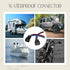 6 Pin Waterproof Connector,Waterproof Electrical Car Auto Wire Connector,16AWG Male Female Quick Disconnect Wire Connectors for Car Truck Motorcyc...