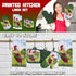 Lobyn Value Packs: 5-Piece Country Kitchen Towel Set – Proud Rooster & Red Barn Motif, 2 Lightweight Terry Cloth Dish Towels Quilted Oven Mitt & 2...