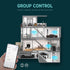 Smart Wall Outlet with 2 Individually Controlled Ports, 15Amp TR Receptacle Control Appliances from Anywhere, 2.4 GHz WiFi Outlet Work with Alexa ...