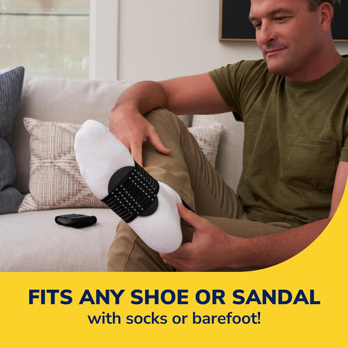 Dr. Scholl's® Plantar Fasciitis & Achy Feet Relief Arch Support Sleeve, Cushioned Arch Support, Compression Band, Foam Pad Insert, Non Slip Sole, ...