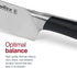 Zyliss Comfort Pro Utility Knife - Full Tang Meat & Vegetable Knife - Ice Hardened Stainless Steel Meat Slicing Cutter - Cutlery with Antibacteria...