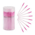 CHEFBEE 100PCS Disposable Eyelash Brush, Mascara Wands Makeup Brushes Applicators Kits for Eyelash Extensions and Eyebrow Brush with Container (Li...