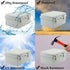 Sunnyglade ABS Plastic Dustproof Waterproof IP65 Junction Box Universal Durable Electrical Project Enclosure with Lock (3.9"x7.9"x2.8")...