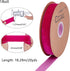 arricraft 20 Yards × 1 Inch Single Side Velvet Ribbon, Satin Ribbon Roll for Wedding Gift Wrapping Hair Bows Flower Arranging Home Decorating (Pin...