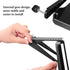 1 Park TV Top Shelf apple tv mount Monitor Shelf Screen Storage Shelf floating tv stand Router Shelf Adjustable Mount for Media Box, Game Console,...