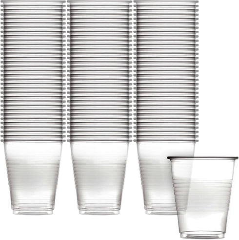 Blue Sky 100 Count Plastic Cups, 5 oz, Clear...