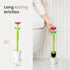 Vigar Flower Power Toilet Brush with Holder Set Toilet Brush with Daisy-shaped Handle, Flowerpot Base with Saucer Durable Bristles for Bathroom, W...