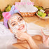 8 Pack Spa Headband for Women Headband for Washing Face Soft Coral Fleece Skincare Headband Makeup Headband Bow Hair Bands Head Wraps for Facial F...