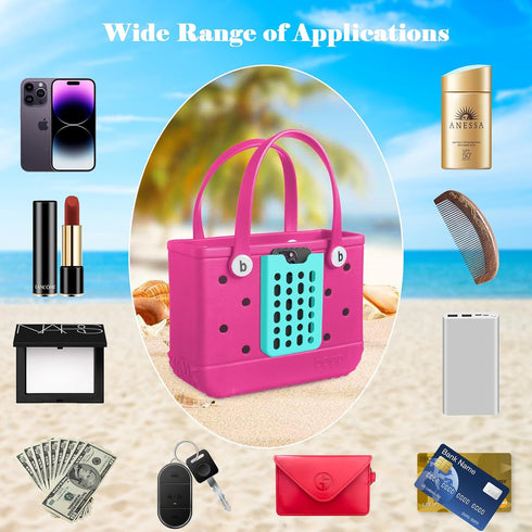avakot Phone Holder Fit for Bogg Bag, Universal Lightweight Sturdy Insert Case, Phone Case Holder Accessories, Soft Silicone Phone Accessories Com...