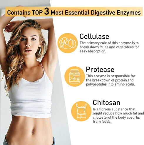 Probiotics for Women & Men, 300 Billion CFU 11 Strains, Probiotic with Organic Herbal & Digestive Enzymes, Shelf Stable Probiotic for Gut Digestiv...