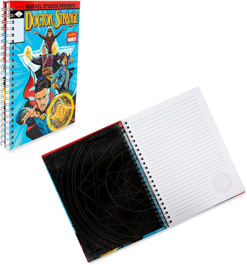 Silver Buffalo Marvel Studios Doctor Strange in the Multiverse of Madness Hard Cover Spiral Notebook | Sketchbook Journal, Notepad With Lined Pape...