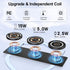 iPhone 15 Pro Max Magnetic Fast Wireless Charger, 15W Foldable 3 in 1 Travel Phone Charging Station for iPhone 15/14/13/12/Pro/Max, Magsafe Charge...