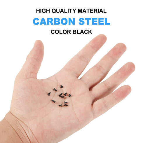 500pcs M2 M2.5 M3 Laptop Notebook Computer Replacement Screws Kit, PC Flat Head Phillips Screw Assortments, Countersunk SSD Electronic Repair Acce...