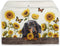 Sunflower Butterfly Printed 2 Slice Kitchen Machine Covers, Dachshund Print Dustproof Toaster Cover Fits Most Standard Toaster, Small Kitchen Appl...