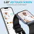 Smart Watch for iPhone/Android Phones (Answer/Make Calls) - 1.69" HD Screen Fitness Tracker : Heart Rate/Sleep/Blood Oxygen/Steps, Multiple Sports...