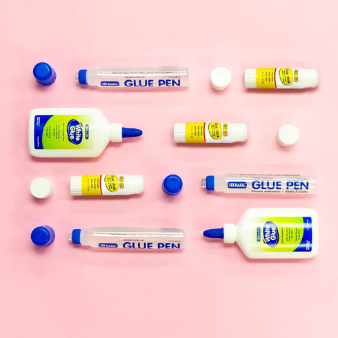 BAZIC Large Glue Stick. Clear Glue Stick for Art and Office Projects (3/Pack. 21g / 0.7 Oz .)...