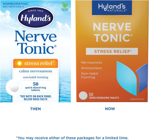 Hylands Nerve Tonic Tablets, 50 Tablets...