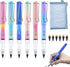 6 PCS Infinity Pencil with Pencil Case and Eraser, Infinity Eternal Pencils, Everlasting Pencils with 6 Replaceable Nibs for Writing Drawing Stude...