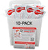 Stopain Pain Relief Clinical Gel Packets, 10 Pack, USA Made, Max Strength Fast Acting with MSM, Glucosamine, Menthol for Arthritis, Lower Back Sci...