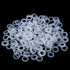 Fiada Keyboard Puller Keycap Removal Tool and 200 Pieces Rubber O-Ring Dampeners O-Ring Plumbing Rubber O-Ring Seal for Cherry MX Switch and Mecha...